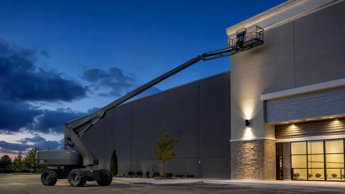 Telescopic Boom Lifts jobsite access in Madison